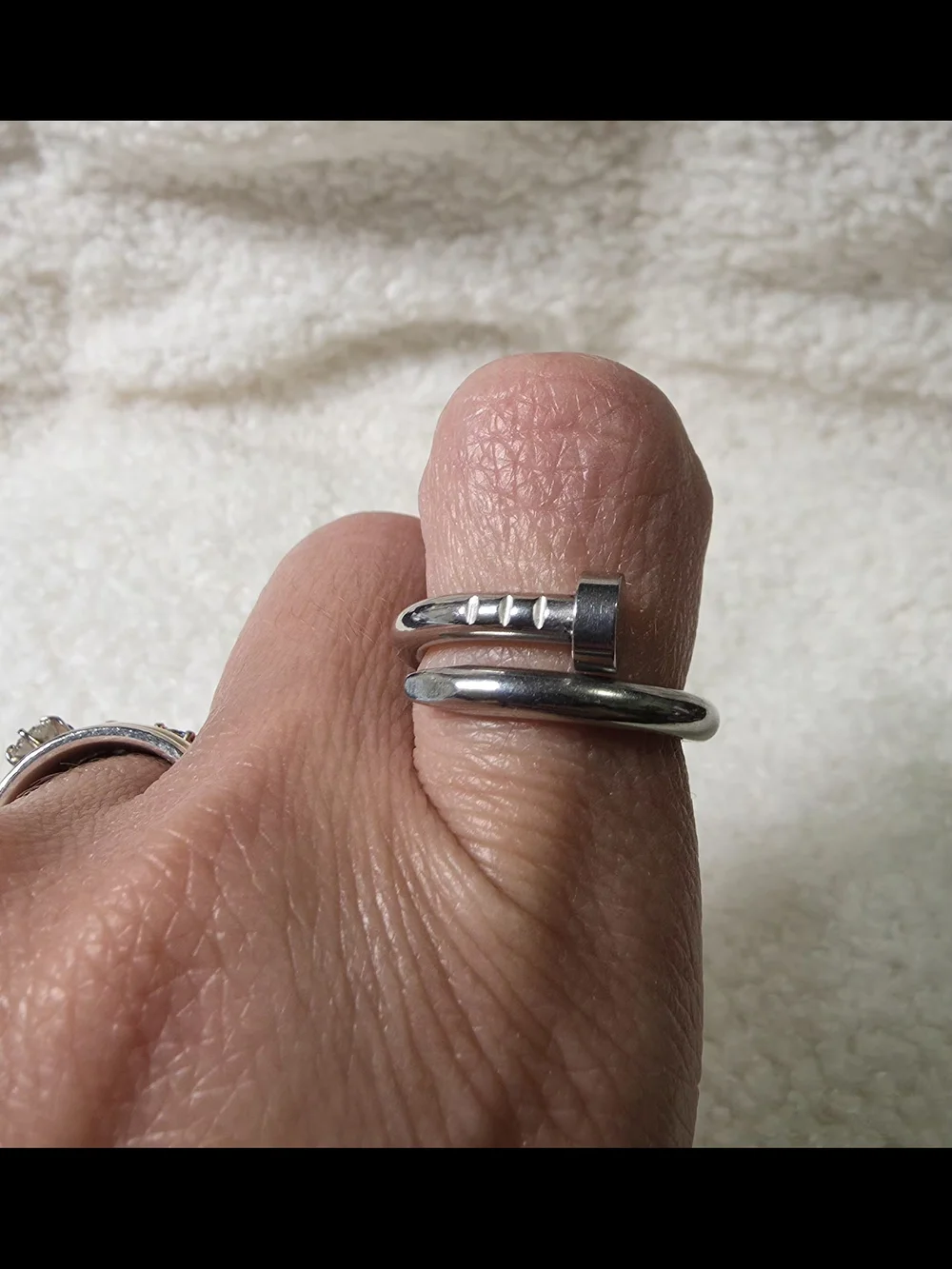 Stainless Steel Nail Ring